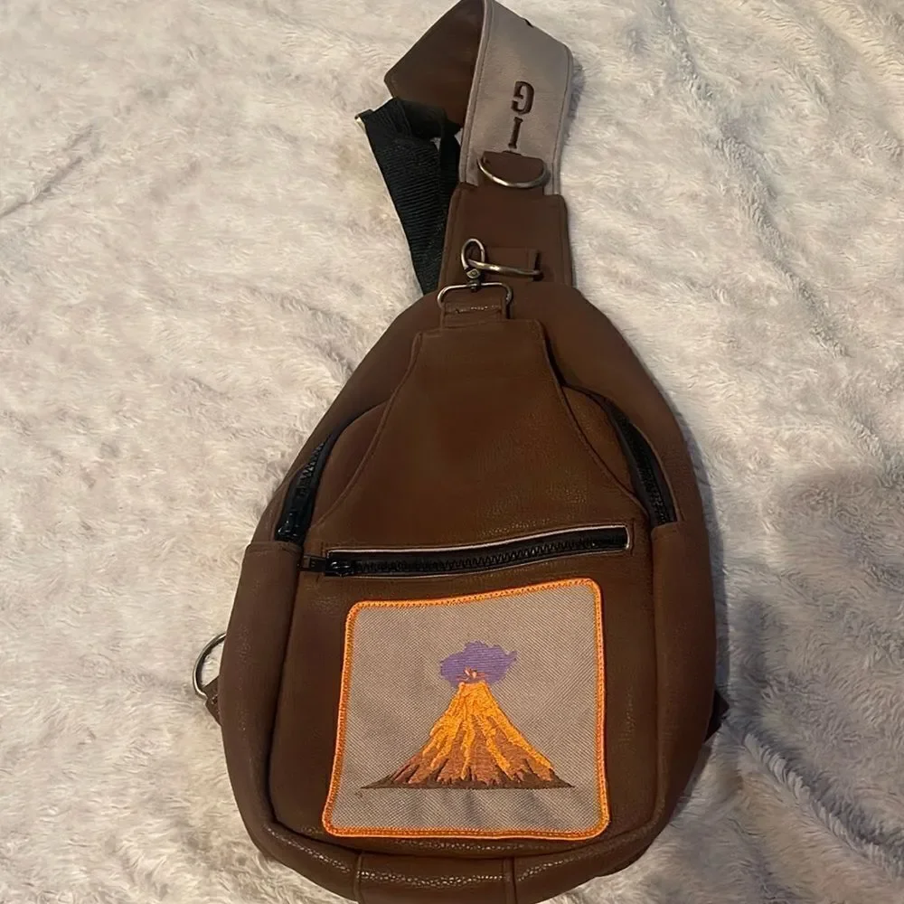Hawaii crossbody reversible sling bag